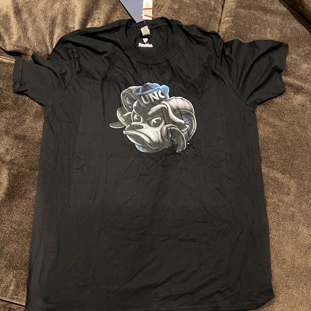 Unc Tarheels North Carolina T-shirt size large black